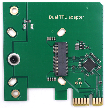 Dual Edge TPU Adapter